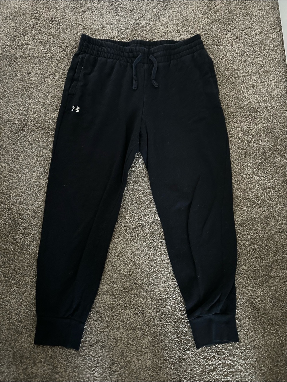 Under Armour Black Kids Jogger Sweatpants